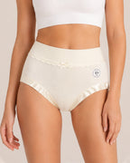 Five-pack Pure Cotton High Waist Stretch Briefs