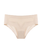 Mid-Waist Ice Silk Naked Invisible Underwear
