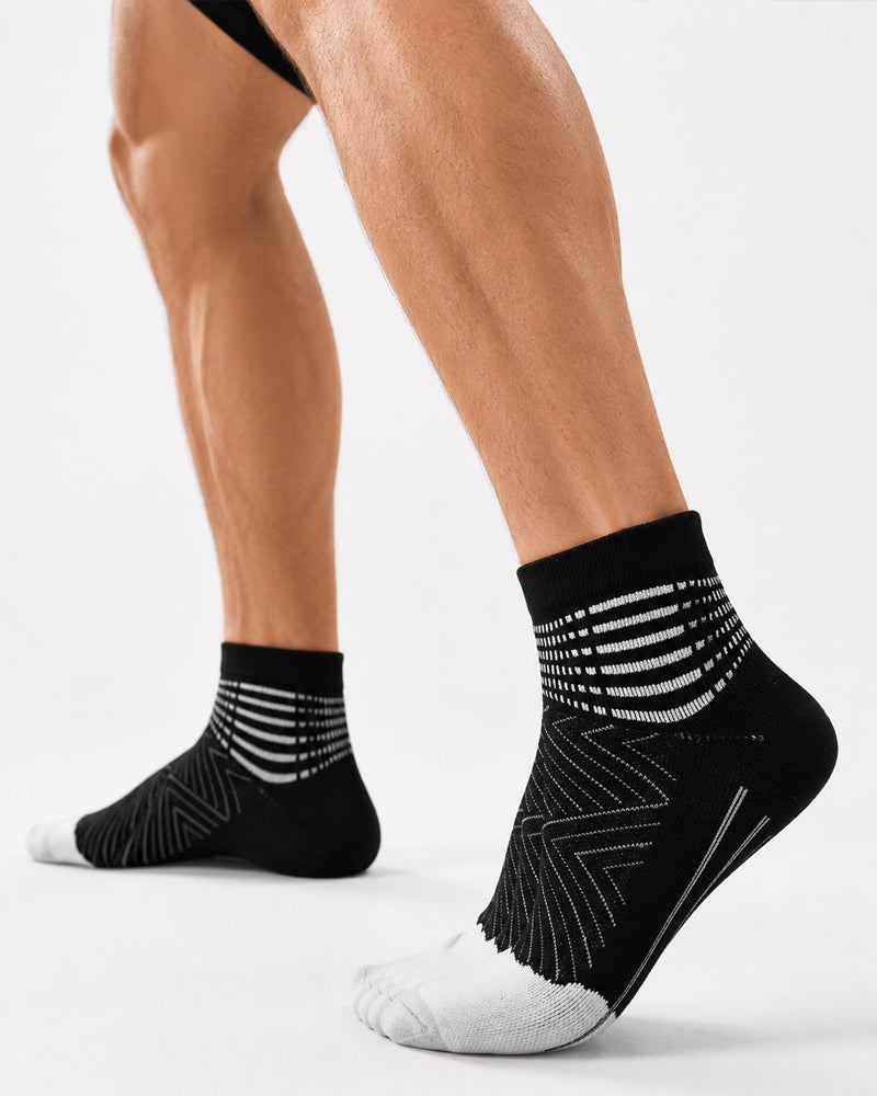 6-Pack of Compression Ankle Support Socks