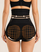 Two Pack High Waist Elastic Tummy Control Shaping Panties