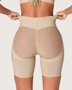 Tummy-flattening Firming Butt-lifting Seamless Shaping Shorts