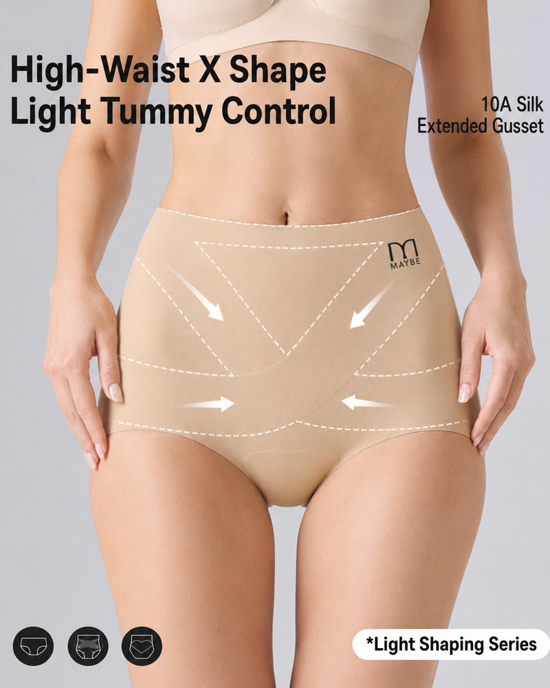 High Waist Tummy Control Seamless Breathable Panties