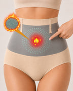 Two Pack High Waist Elastic Tummy Control Shaping Panties