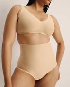 Seamless High Waist Shaping Stretch Briefs