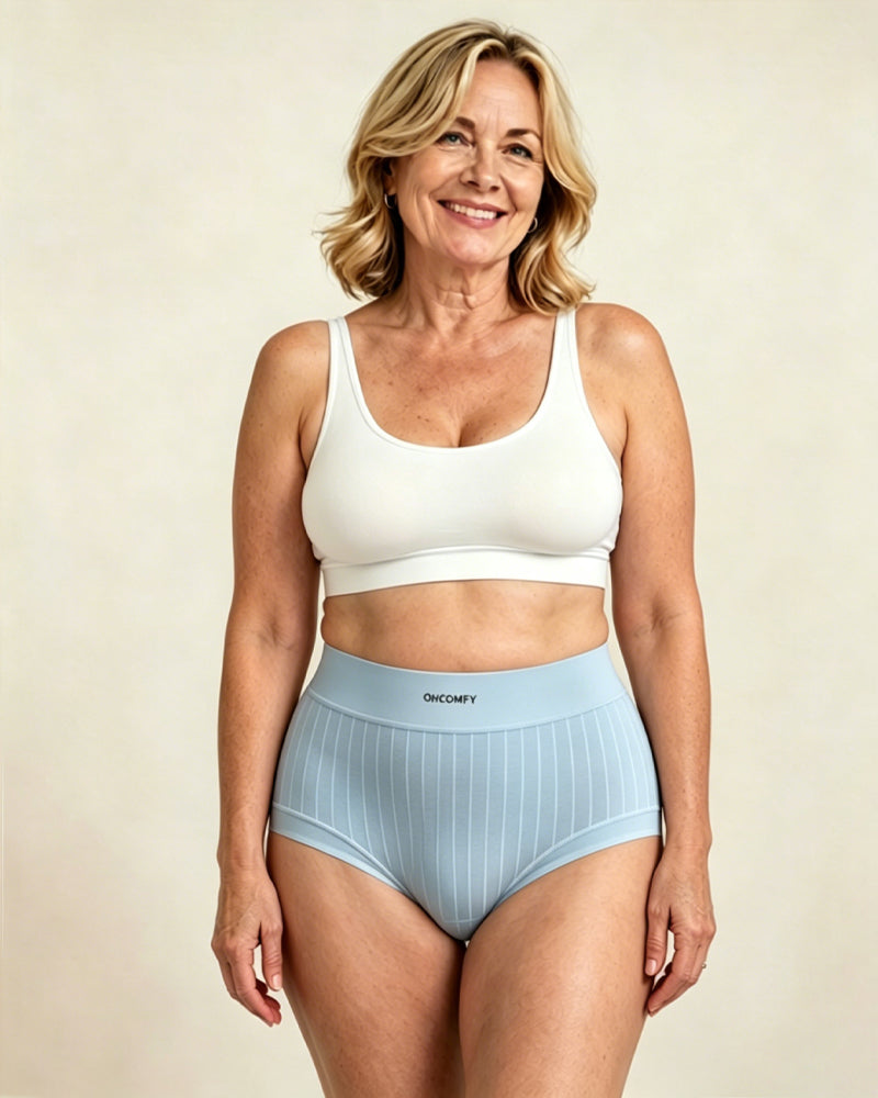 Cotton Antibacterial Seamless Breathable Briefs