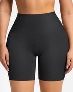 Seamless Form-fitting Tummy-control Hip-lifting Shaping Shorts