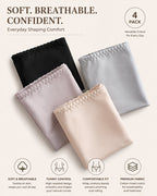 High-waisted Tummy-control Breathable Ice Silk Seamless Panties