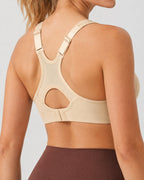 Deep V Comfortable Underwire Sports Bra