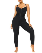 Elastic Waistband Tummy Control Hip Lift and Shaping Long Pants Jumpsuit