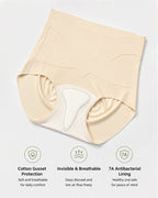 High Waist Tummy Control Seamless Breathable Shaping Panties