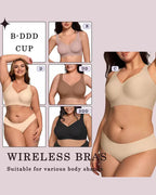 Women Full Coverage No Underwire Bras