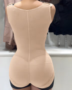 Women's Tummy-Controlling Buttocks-Lifting Lace Patchwork One-Piece Body Shaper