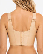 Front Closure Wide Straps Cup Full Coverage Push Up Bra
