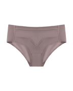 Mid-Waist Ice Silk Naked Invisible Underwear